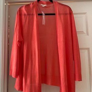Nwt Coral Cardigan 4x